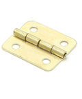 Close-up of a single hinge from the Three Piece Kitchen Cabinet Door Hinges Set, Heavy Duty Butt Hinges For Cabinets, Closets, Cupboards, Shoe Cabinets.