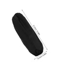 Get Your Arms Covered With These Tough As Nails Extended Black Arm Sleeves 2 Pairs Pack Oilproof Guards shown in black, size 31.5cm x 15.5cm.