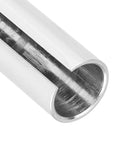 Close-up of a durable steel sheave sleeve from 5/8 To 3/4 Shaft Adapter And Pulley Reducer Sleeve For Crankshaft, Includes 3/16 Keystock