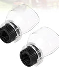 Two Pack Transparent Protective Shield Cover For Electric Grinder And Engraving Machine Dust And Splash Guard
