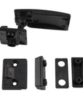 Rear Back Sliding Window Latch Lock And Striker Chrome Replacement For Nissan D21 Hardbody Pickup 1986-1994 And 720 Pickup 1984-1986
