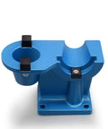 Cast Aluminum Benchtop Tool Holder Tightening Fixture For BT40 Tooling, Precise Vertical And Horizontal Fixing, blue structure
