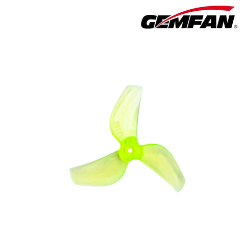 31mm 1219S 3 Blade PC Propeller Set for Micro Whoop Drones, single propeller, green color, for 0702 29000KV Brushless Motors