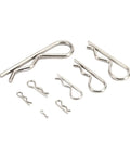 Beefy 304 Stainless Steel Cotter Pins Kit, 50 Pcs Hairpin Cotter Pins For Clevis And Pivot Pins, Reusable, Easy To Install, Great For Home Or Commercial Use