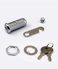 Cam Lock for Cabinets and Wardrobes, Heavy Duty Locker Style Locking Hardware for Cupboards, Dressers, Gym Lockers, Mailboxes, No Hassle Install