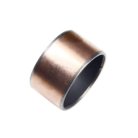 Heavy Duty 30mm Sleeve Bearing 34mm Od X 20mm Length Oilless Bushing Bronze Core For Machines showing a bronze bushing with smooth finish.