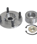 Front Wheel Hub And Bearing Assembly For Ford Focus 2000 To 2011 4 Lug With ABS 2 PCS Replacement Front Wheel Bearings Set Durable Quality