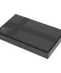 Rock Solid 20000 Mah Ups Battery Backup Offering 18 Watt Output And Us Plug, slim black battery backup for routers and modems.