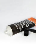 Visbella high-temp RTV silicone gasket maker tube, black label, orange end, 3.7 oz with nozzle cap