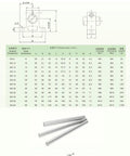 16mm Optical Guide Rail Shaft With Support Bearing For DIY Milling And Turning Projects Linear Motion Application Component 750mm Long For CNC Machines 3D Printers And Robotics, engineering drawing