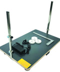110V Hot Wire Foam Cutter Table With Foot Pad 24W Thermal Foam Cutting Machine for Styrofoam, Sponge, EPE on black work surface