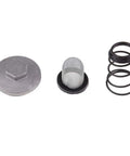 Premium Gy6 Oil Drain Plug Kit Featuring Durable Aluminum Screw With Rubber O-Ring Seal And Metal Filter Mesh For Leak-Free Scooter Maintenance And Smooth Engine Performance, aluminum plug, mesh filter, spring