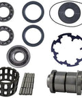 Complete Front Differential Rebuild Kit For Polaris RZR XP 1000 includes heavy duty seals, bearings, and overhaul hardware.