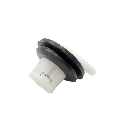 Close-up of Two Pack Beefed Up Fuel Tank Vent Plug And Valve Kit With Grommet For Jeep Wrangler And Ford F Series From 1980 To 1997 Gas Tank Vent Replacement.
