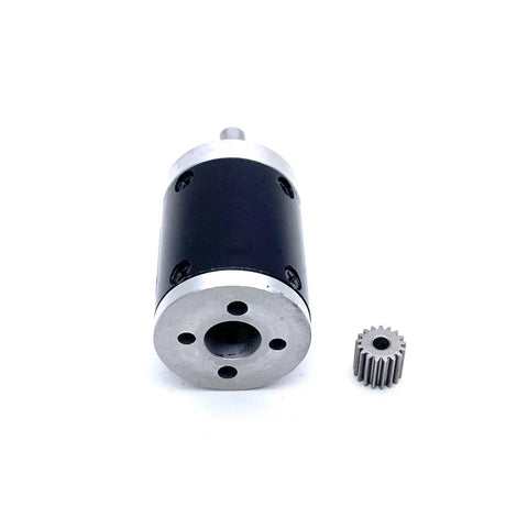 Beast Mode Micro Dc Planetary Gear Reducer Box For Diy Robots And Car Models With Smooth High Torque Transmission And Compact Build Fits 1 98mm Shafts Dead Easy showing black plastic housing and metal gear.