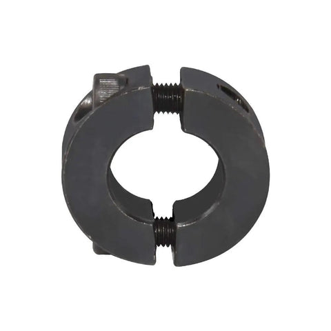 Badass Double Split Clamping Shaft Collar, Heavy Duty Carbon Steel With Black Oxide Finish, 7/8 Inch Bore, Tight Set Screw Lock, 2 Pack Hardware For Shop And Garage Projects