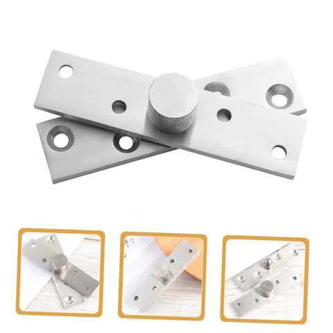 Hidden 360 Degree Door Hinges For Wood Doors And Bookcases That Spin Smoothly With Stainless Steel Pivot Mechanics Heavy Duty And Invisible Mounting