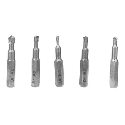 Super Cool 22 Pcs Left Hand Screw Extractor Kit With Durable High Speed Steel Bits And Socket Adapter Perfect For Tough Home Improvement Jobs And Stripped Bolt Removal On Any Car Or Gear. 5 HSS bits