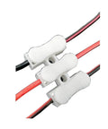 60 Pcs 3P CH3 Quick Connector Spring Wire Terminal Block for LED Light Bar Connection, spring cable clamp, 3-way splice.