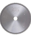 260mm 80T Saw Blade For Kapex Miter Saws With 30mm Arbor 0.11 Kerf ATAFR Grind Negative Rake Minus Three 5870 RPM blade