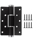 Automatic Soft Close Concealed Door Hinges Aluminum Alloy Durable Quiet Dampened Closing Device with screws