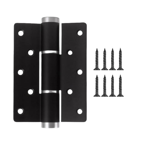 Automatic Soft Close Concealed Door Hinges Aluminum Alloy Durable Quiet Dampened Closing Device with screws