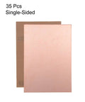 Single-Sided Copper Clad Laminate PCB Board For DIY Prototyping, 100x70mm 3.94x2.76 Inch, 1.5mm Thick, 35-Piece Pack