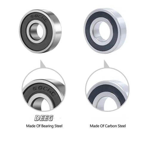 608-2RS Deep Groove Ball Bearing 24 Pack ABEC 5 C3 Precision Industrial Grade with bearing and carbon steel construction