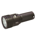 Beefy Dual Beam LED Spotlight Off Road Light With 4200 Lumen Wide Beam And 1200 Lumen Spot Beam Switchable 120 Degree Wide And 10 Degree Narrow Beams Black Finish Upgraded Model For Trucks And Jeeps, featuring cylindrical design with knurled grip