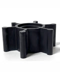 6 Blade Nitrile Impeller For 2 Inch Industrial Fluid Pumps, High Flow Rotary Pump Part For Marine Engines, Keeps Your Cool Under Heavy Load, Durable Water Pump Impeller Replacement, black nitrile impeller