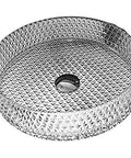 Bathroom Vessel Sink - Tempered s Wash Basin for Bar & Cloakroom, Countertop Vani Sink with Accessories, White Design for Home Decor, clear glass design.