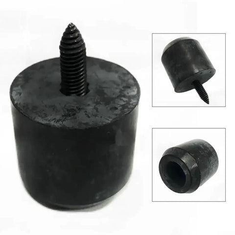 Heavy Duty Hood Buffer Block Bumper Fits Jeep Compass 2011 To 2017 ABS Stop Cushion Pad Kit Replacement Support Rubber Front End Part for Smooth Closing black ABS hood stop cushion with screw