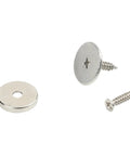 Ultra Slim Magnetic Cabinet Door Catch With 15 LB Holding Power components including screws and latches