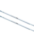 Heavy Duty Drawer Slides 2 Piece Set Steel Ball Bearing Rails With Galvanized Rustproof Finish For Cabinets And Closets 17mm x 450mm