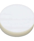 Stack of Clear Circle Mylar Protective Sheets For Badges Pins And Fridge Magnets Round Protector Film Scratch Resistant Shield