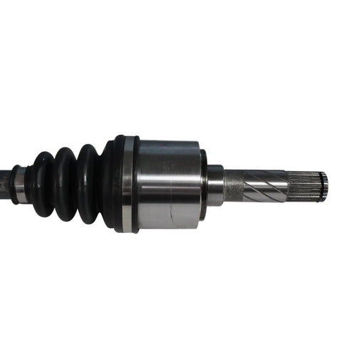 CV Axle Shaft Assembly For Rear Left Or Right Driver Or Passenger Side NCV47590 OE Fit Balanced For Smooth Quiet Ride Premium Quality Auto Part Direct Replacement For Easy Install No Hassle Long Lasting Performance, close-up splined end