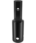 Heavy Duty Auger Adapter Converts 2-9/16 Round Drive To 2 Inch Hex For Augers, Skid Steers, Tractors, And Post Hole Diggers With Built Tough