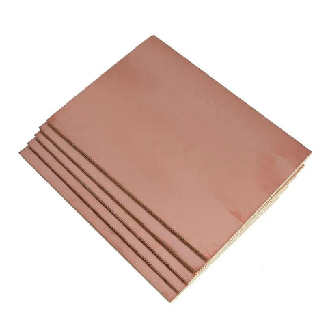 DIY Copper Clad Laminate PCB Pack Of 5 FR4 Single Sided Circuit Boards 5x7cm And 10x15cm stacked high-quality laminate board