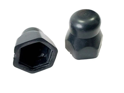Rubber dust caps for Front Hub Motor Shaft Kit For E-Bikes And E-Scooters, 12mm Axle Lock Nut With Lock Washer And Nut Cap