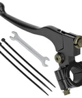Left Side 22mm Clutch And Brake Lever Grip Upgrade Ready Perch For Seven Eighths Inch Handlebars Dirt Bike