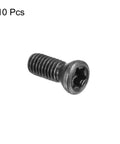 10 Pack M3.5 X 12mm Torx T15 Flat Countersunk Machine Screws showing a single screw with torx head, 12.9 grade alloy steel.