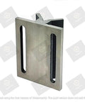 Boss Level SGI V Block Jig Fixture for Center Drilling round workpieces, showing solid iron body and precision v cuts.