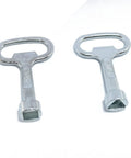 Triangle Key For Electrical Cabinets And Control Boxes, Square Key Wrench For Drawers, Durable Zinc Alloy, 4 Pack