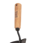 Wood handle of Tempered Steel Hand Trowel With Wood Handle 13 Inch Garden Tool For Planting Transplanting Weeding And Soil Smoothing