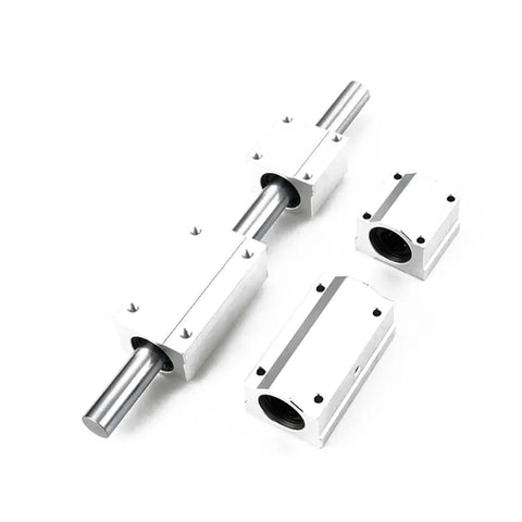 Premium Grade Rock Solid SCS Linear Ball Bearing Blocks For 8Mm And 12Mm Shafts showing smooth glide mechanism with metal rods.