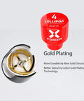 Lollipop 5.8GHz FPV Antenna Set RHCP 2.5dBi Stubby RP SMA with gold plating and reinforced IRoot design for drones and goggles.
