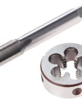 M14x1 Left Hand Tap And Die Set For Quick Threading 14mm Left Hand Tool Kit 38mm Outer Diameter 281g Pro Grade Tap And Die