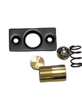 All Metal Ball Catch Door Hardware For Top Of Door Adjustable Drive In Ball Latch Great For Closet Pantry And Invisible Doors Black Two Pack