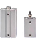 Ultra Slim Air Cylinder CQSB25 To 50D Series Thin Pneumatic Cylinder Pro Grade For Tight Spaces And Smooth Actuation two views