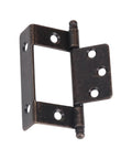 Antique Style Cabinet Door Butt Hinge For Cupboards And Wooden Boxes, metal hardware in antique finish, detailed view